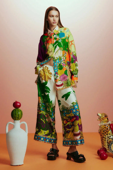TIGER SILK SHIRT-SHIRT-ALEMAIS-Debs Boutique